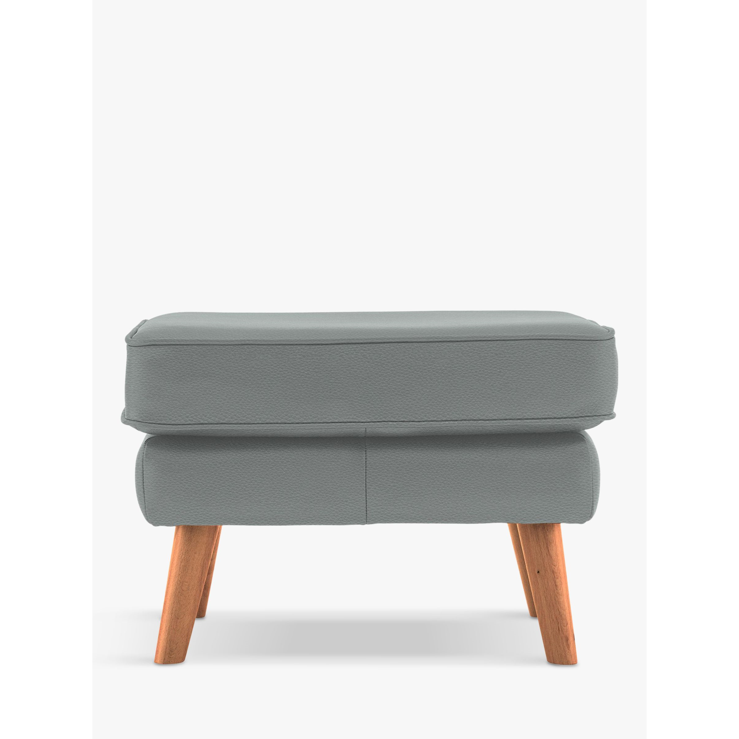 Buy G Plan Vintage The Sixty Five Leather Footstool, Cambridge
