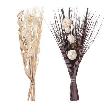 2 Bouquets of Dried Flowers