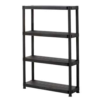 4 Tier Shelving Unit 130 x 61cm