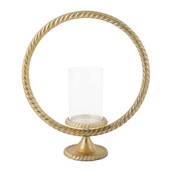 A by Amara - Rope Candle Holder - Large (H43 x W30cm)