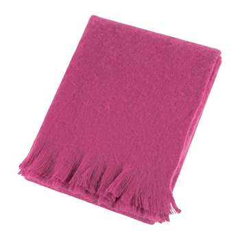 A by Amara - Soft Throw - Fuchsia (H130 x W170cm)