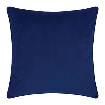 A by Amara - Velvet Cushion - Navy (60 x 60cm)