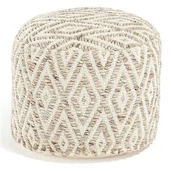 Adya Footstool Round (30 x 40cm)