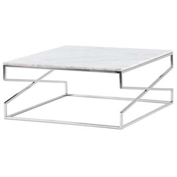 Alhambra Silver Coffee table (H35 x W80 x D80cm)