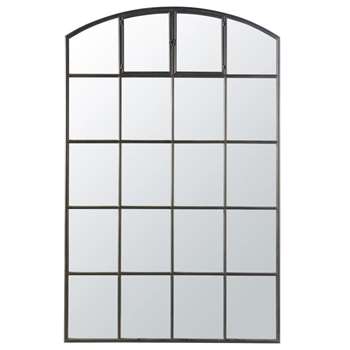 ALLEN Black Metal Mirror (H210 x W135 x D4cm)