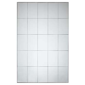 ANDY - Black Metal Mirror (H170 x W110 x D3cm)