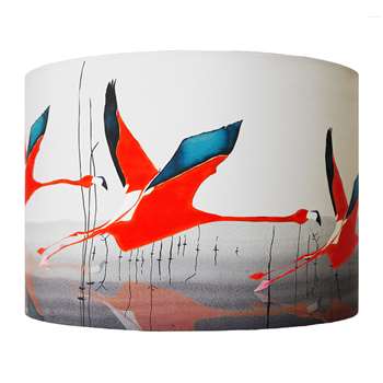 Anna Jacobs - Orange Breaking Dawn Lamp Shade - Medium (H21 x W30cm)