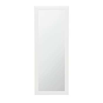Argos Home Framed Wall Mirror - White (H97.2 x W37.2 x D1.3cm)