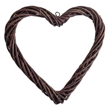 Argos Home Heart Lit LED Wreath (H45 x W45cm)