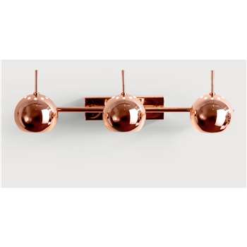 Austin Spot Wall Light, Copper (17 x 46cm)