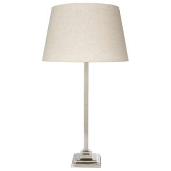 Baby Heron Lamp - Polished Nickel (47 x 13cm)