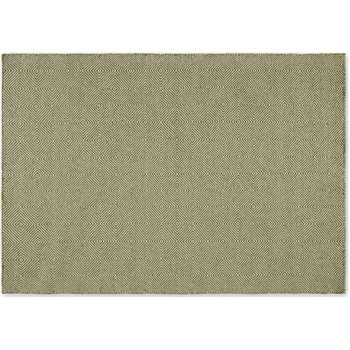 Bamburg Wool Rug, Large, Moss Green (H160 x W230 x D2cm)