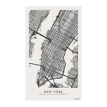 BEAUMONT - Week-end Vinyl Floor Mat - New York (H150 x W99cm)