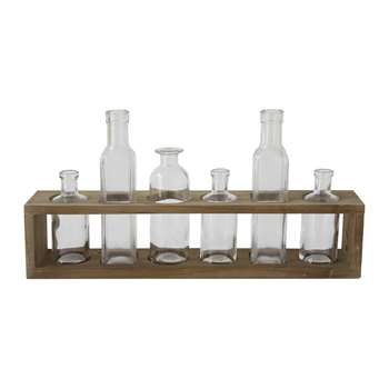 Bloomingville - Decorative Bottle Collection - Natural (H21 x W44 x D8cm)
