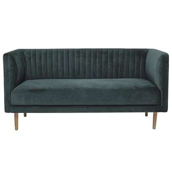 Bloomingville - Nolan Sofa - Green (H77 x W159 x D73cm)