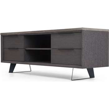 Boone Media Unit, Concrete resin top (56 x 160cm)