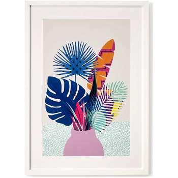 Botanical Illustration, Framed Wall Art Print (H70 x W50cm)