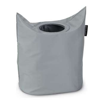 Brabantia 50 Litre Oval Laundry Bag - Grey 74 x 49cm