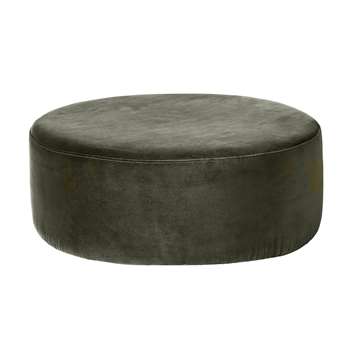 Broste Copenhagen Wind Pouffe - Grape Leaf (H30 x W82 x D82cm)