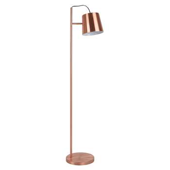 Buckle Head Floor Lamp in Copper 150 x 28cm