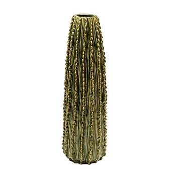 Cactus vase round tall (H52 x W16 x D16cm)
