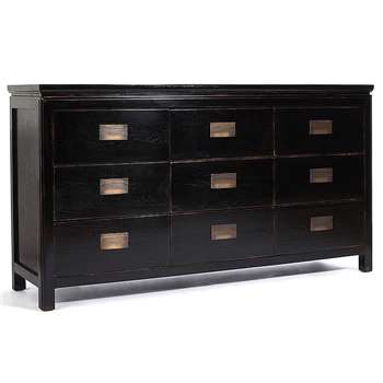 Canton Nine Drawer Chest (85 x 160cm)