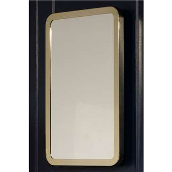 Champagne Standard Wall Mirror (H80 x W50 x D4.5cm)