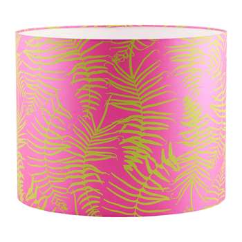 Clarissa Hulse - Feather Fern Lamp Shade - Neon/Chartreuse (24 x 31cm)