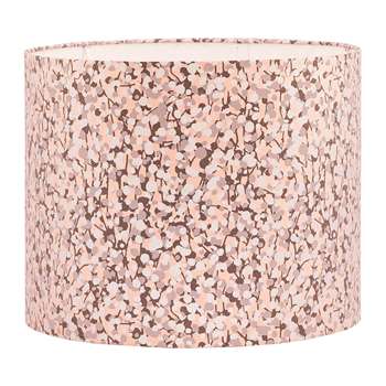 Clarissa Hulse - Garland Lamp Shade - Oyster/Smoke/Grey/Silver - Medium (24 x 31cm)