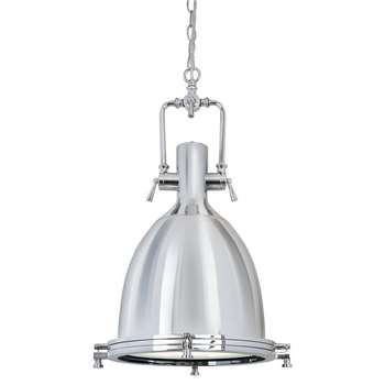 Clement Industrial Pendant Light (H60 x W30 x D30cm)