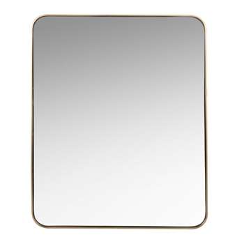 CLIFTON - Gold Metal Mirror (H61 x W51 x D2cm)