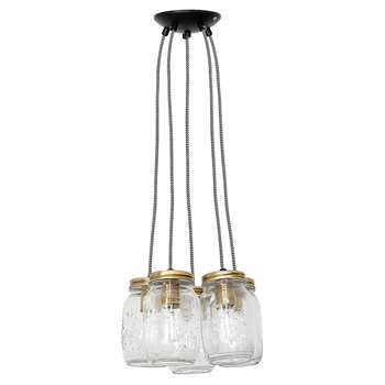 cluster-of-five-vintage-hanging-jar-lights (Jar Diameter 9.5cm)