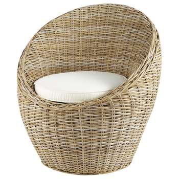 COCOON Kubu rattan wicker armchair (79 x 76cm)