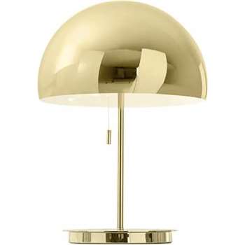 Collet Dome Table Lamp, Brass (H41 x W30 x D30cm)