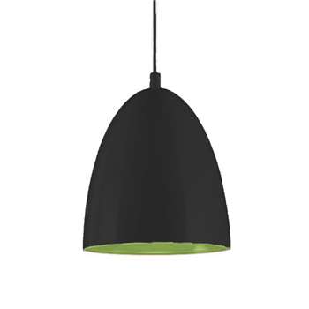 Contempo Pendant Light - Black and Green