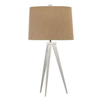 Cordoba Tripod Table Lamp with Drum Shade (75 x 38cm)