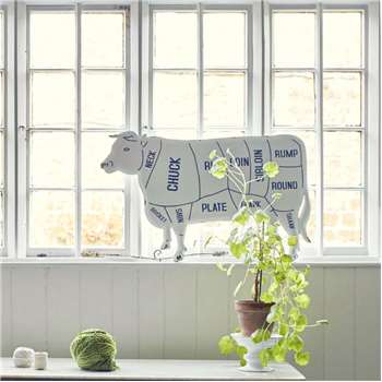 Cow Sign (H50 x W82 x D1.5cm)