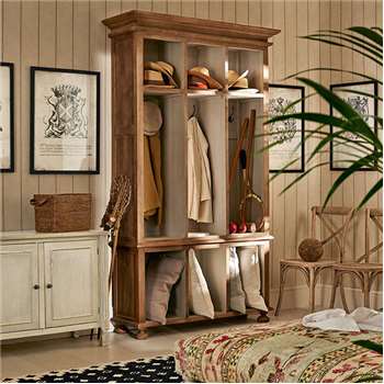 Cranfield Hallway Storage - Grey (221 x 132cm)