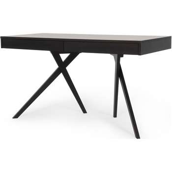 Darcey Desk, Dark Stain Oak (H73 x W130 x D60cm)