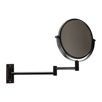 Decor Walther - SPT 33 Cosmetic Mirror - Matt Black (46 x 29.5cm)