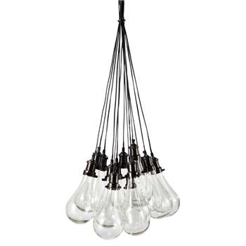 DIDEROT glass pendant lamp (190 x 45cm)