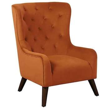 Dorchester Lounge Armchair, Burnt Orange (106 x 78cm)