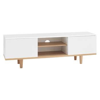 Elliot White large AV unit 48.5 x 150cm