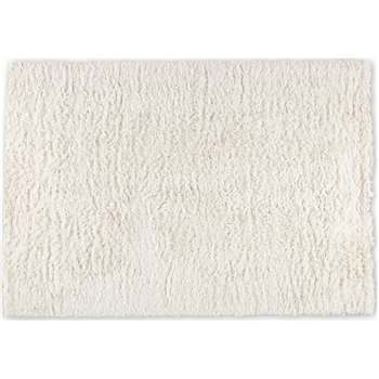 Erin Deep Pile Rug, Large, Off White (H160 x W230cm)