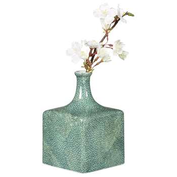 Faux Shagreen Diffuser - Jade (H15 x W10 x D10cm)