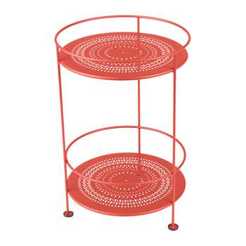 Fermob - Guinguette Side Table - Poppy (H62 x W40 x D40cm)