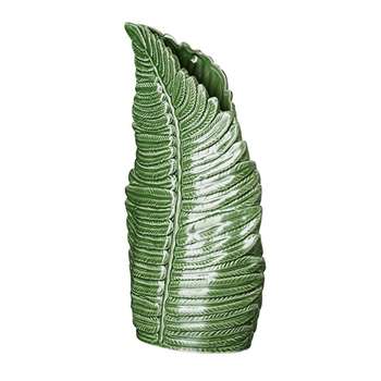 Fern Vase - Leaf Green (H37 x W22 x D12cm)