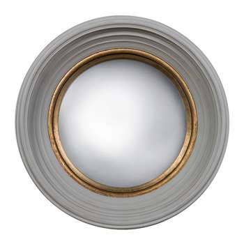 Fitzroy Convex Mirror - Grey (51 x 51cm)