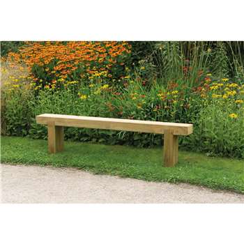 Forest Sleeper Bench 1.8m (H45 x W180 x D20cm)