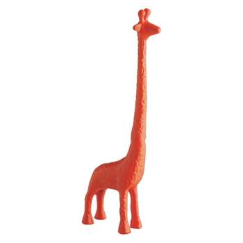 Gerard Orange metal giraffe object